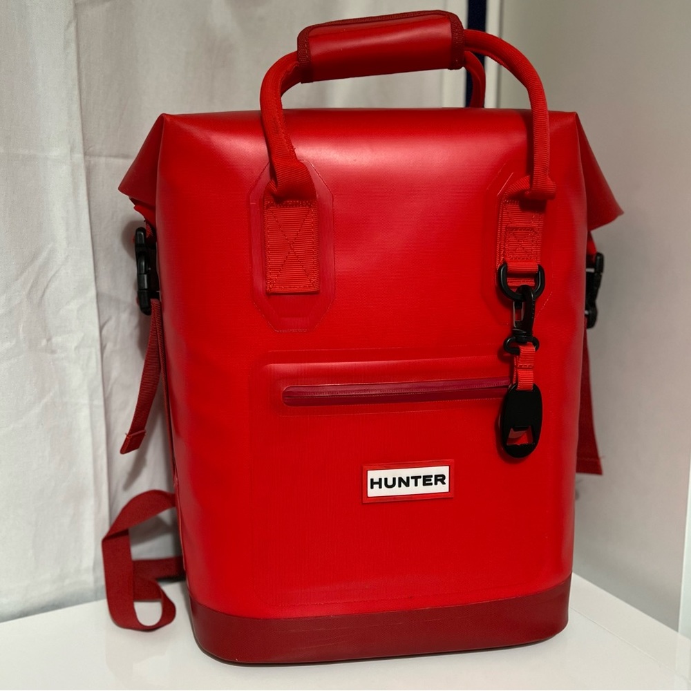 Hunter for target red backpack cooler